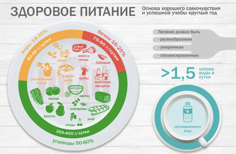 Информация об условиях питания обучающихся.